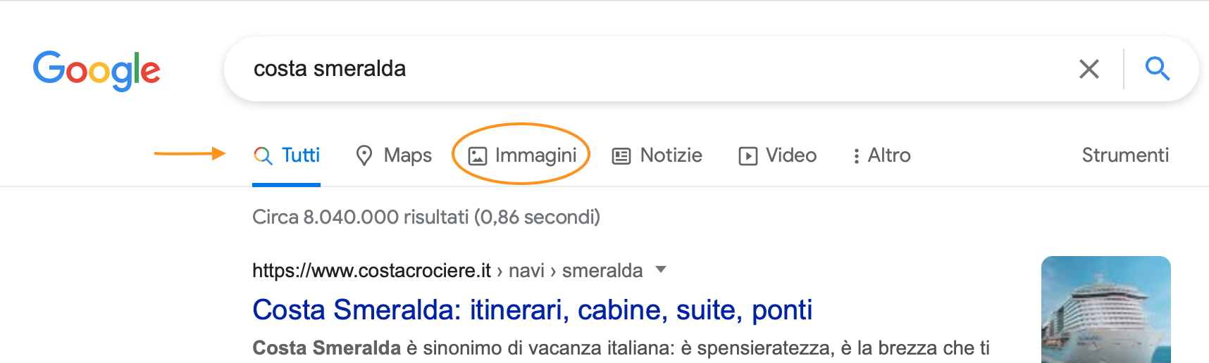 pulsanti di Google